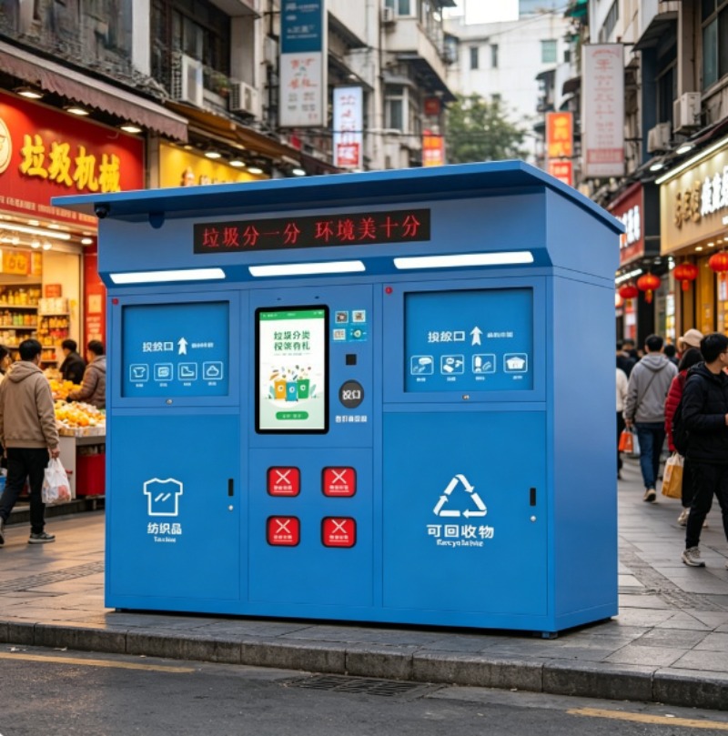 Vending Machine Qr Code - 現金、QRコード、ポイントインセンティブシステム付きリサイクル可能廃棄物用リバースベンディングマシン