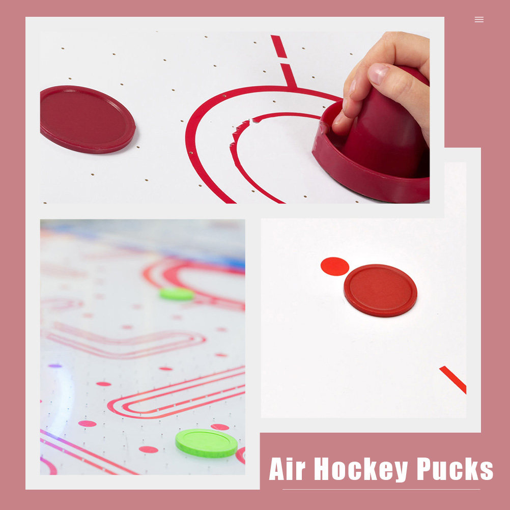 Air Hockey Table - 4個入り プラスチック製テーブルパック エアホッケー交換用パーツ ホッケーテーブル バー ビリヤードルーム