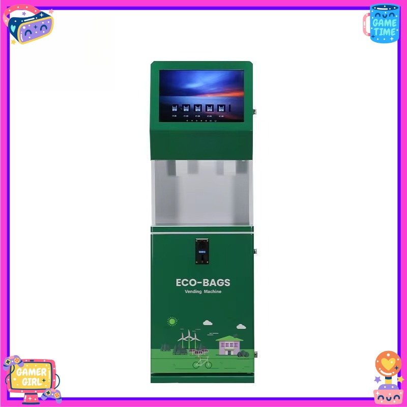 Vending Machine Qr Code - カスタムスマートプラスチックバッグリサイクル販売自動販売機は、クレジットカード、コイン、QRコード決済に対応しています。