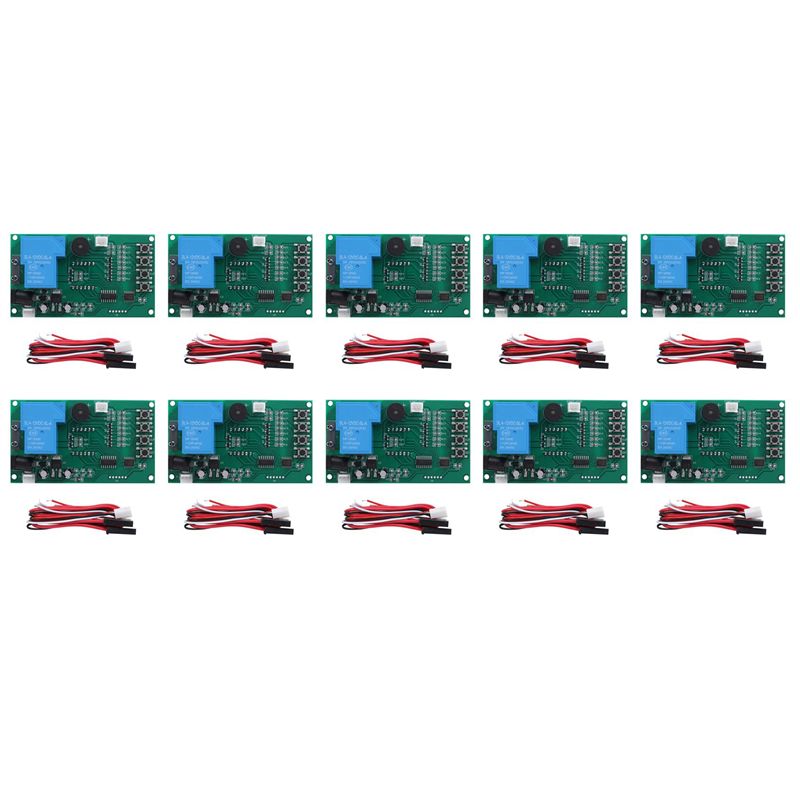 Arcade Game Coin - [AAAE 2026] 10X 4桁時間制御ミニッツタイマーボードアーケードゲームコインアクセプターセレクターポンプ水洗浄機