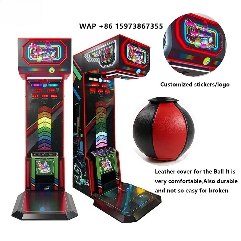 Arcade Games & Vending Llc - ボクシングシミュレーターマシン 電子ボクシングチャンピオン ビッグパンチ キックボクシングゲーム 商業アーケードセンター向け