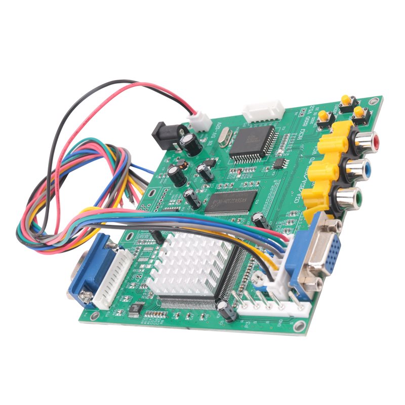 Usb Game Board Jamma - ABKN-GBS8200 CGA/EGA/YUV/RGB から VGA 出力へアーケード Jamma