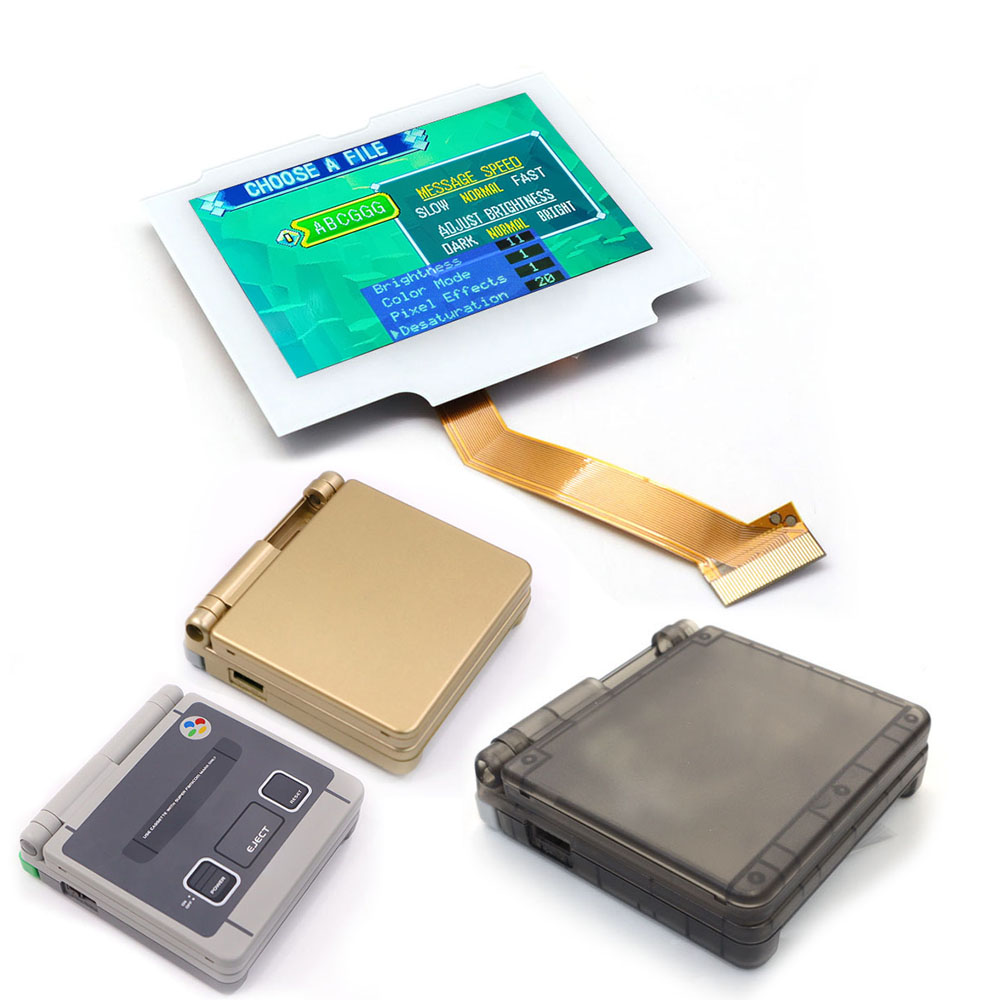 Lcd Screen Arcade - HISPEEDIDO プレラミネート IPS V5 スクリーンキット ゲームボーイアドバンス