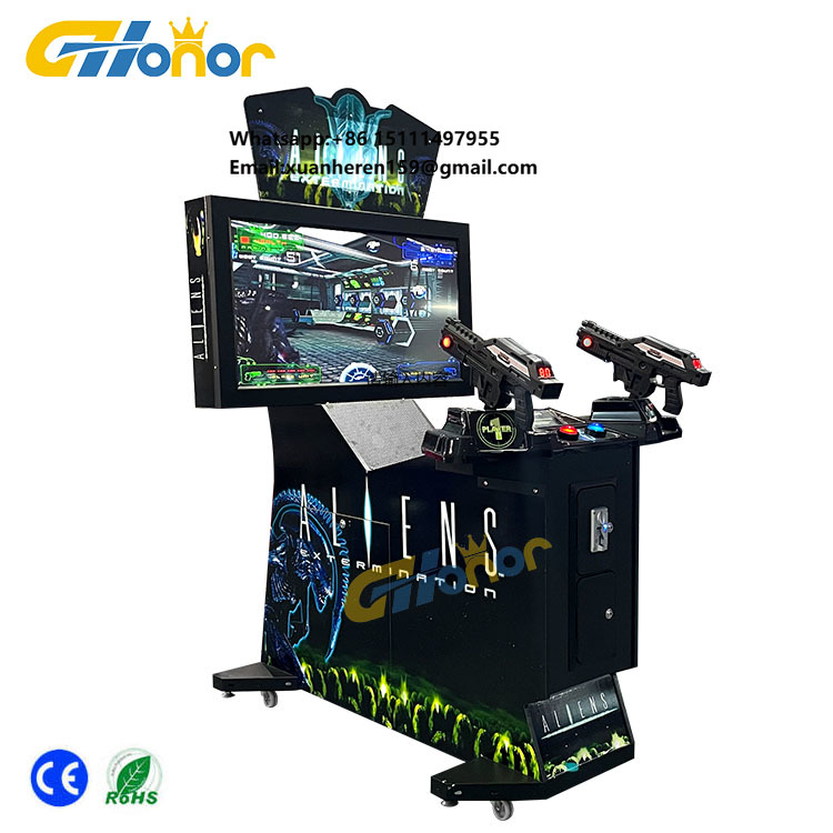 屋内コイン式射撃アーケードゲーム、コイン式エイリアンシューテ - Arcade Game Coin のレビューと価格