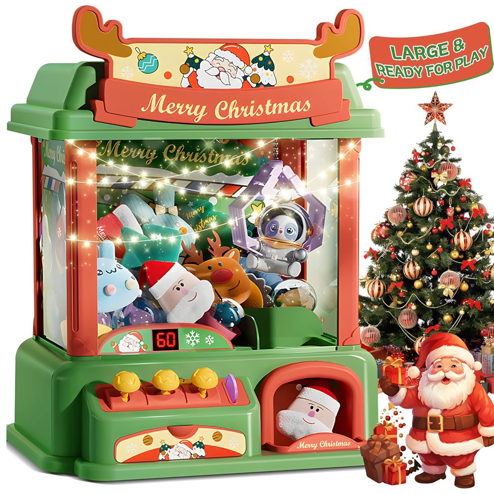 子供のためのクリスマスの爪のマシン,ミニ自動販売機,キャンデ - Arcade Vending Machines のレビューと価格