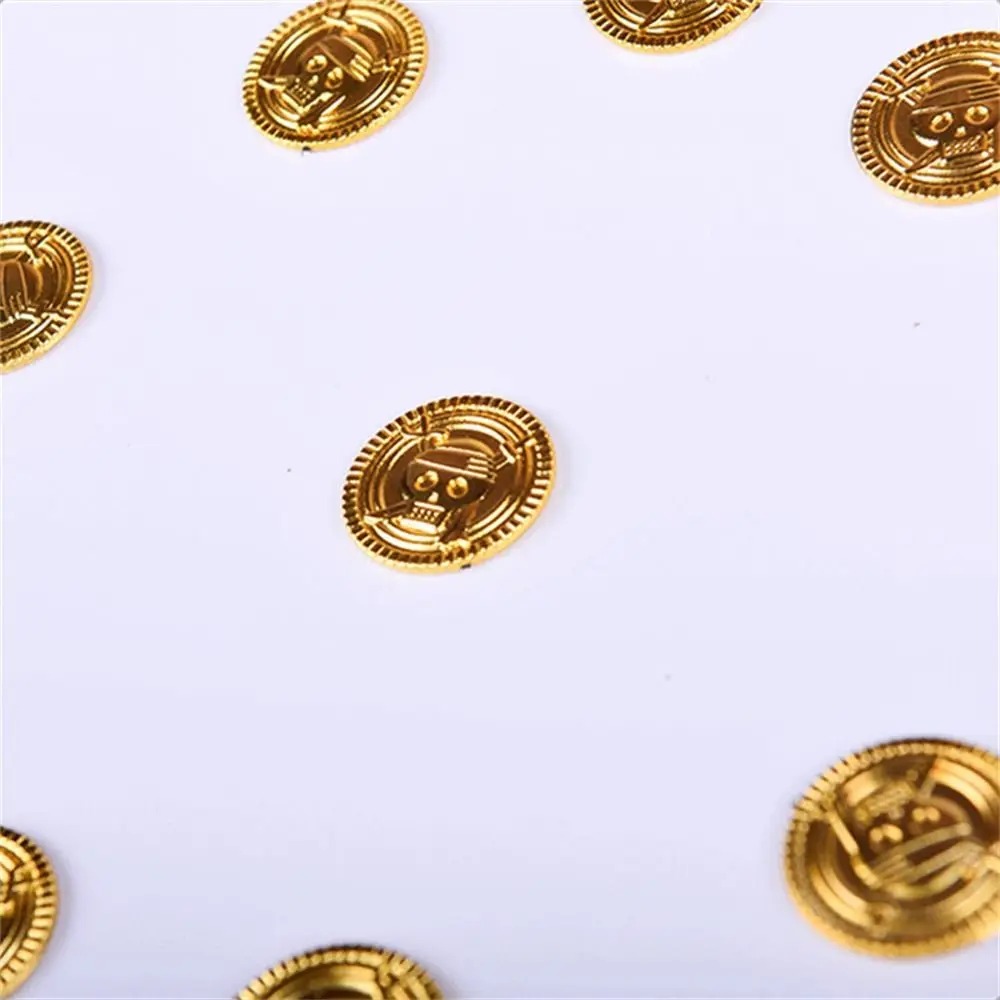 プラスチック海賊ゴールドコイン ゴールドシルバーゲームコイン - Arcade Game Coin のレビューと価格