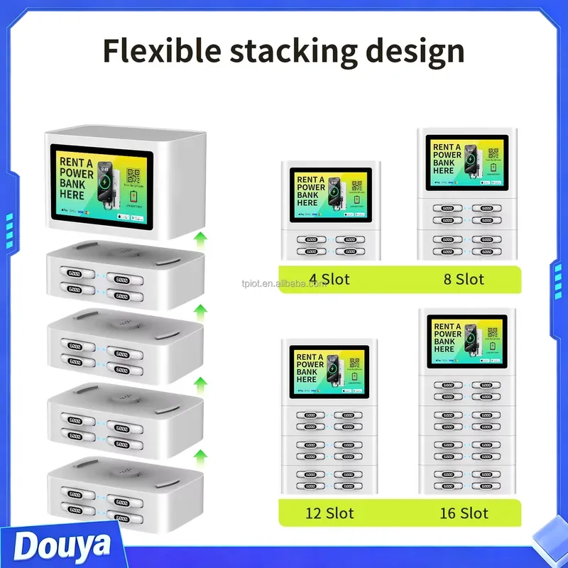 QRコード8スロットスキャンコードモバイル電源充電ステーショ - Vending Machine Qr Code のレビューと価格
