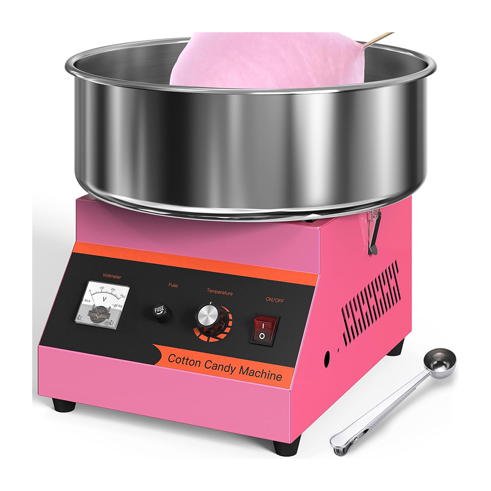 MHT2電動綿菓子製造機 1000W 業務用レトロ綿菓子メー - Candy Floss Machine のレビューと価格