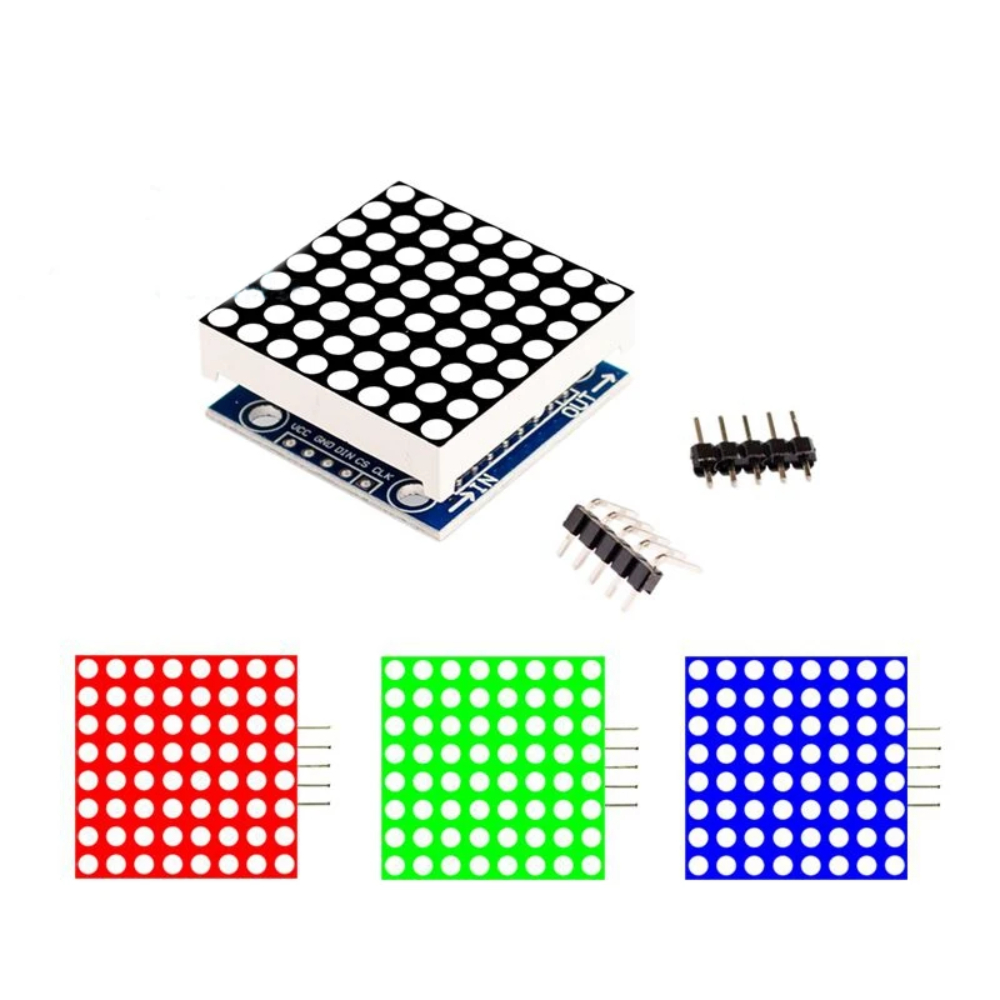 MAX7219 8x8 ドットマトリックスモジュール 4-i - Arduino Vending Machine Project のレビューと価格