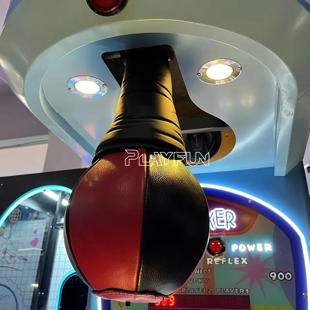 新デザイン遊園地パンチ＆キックアーケードマシンコイン式インタ - Boxing Machine Arcade のレビューと価格