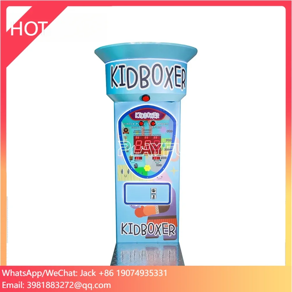 新デザイン遊園地パンチ＆キックアーケードマシンコイン式インタ - Boxing Machine Arcade のレビューと価格