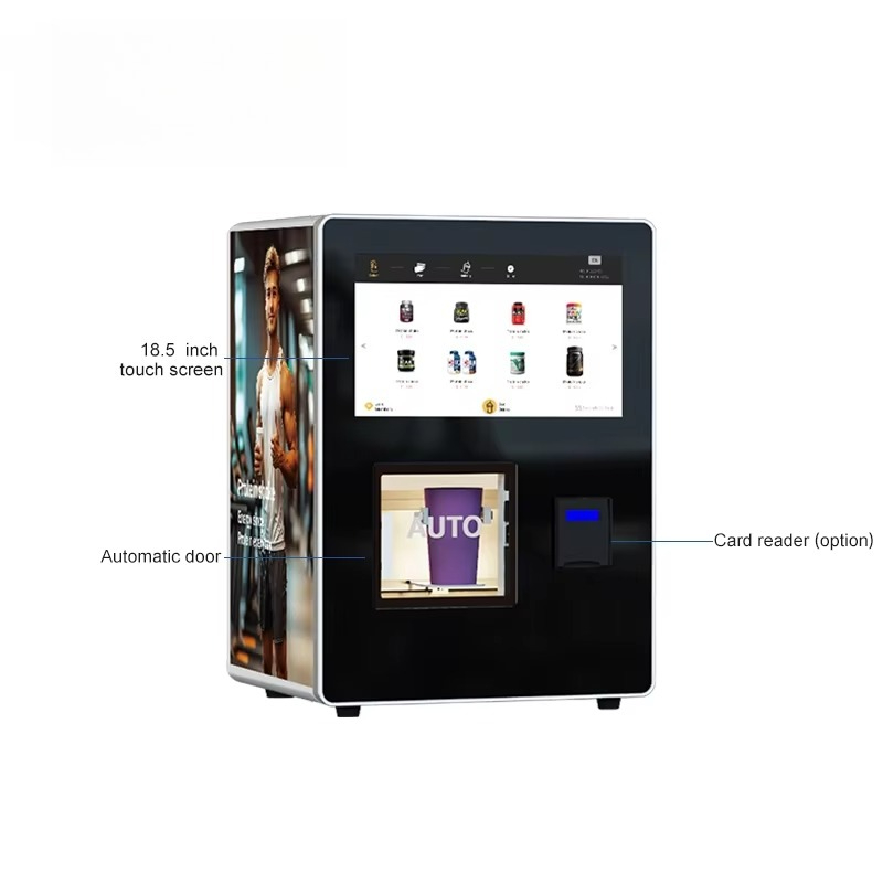 耐久性のあるプロテインシェイク自動販売機、カード、コイン、Q - Vending Machine Qr Code のレビューと価格