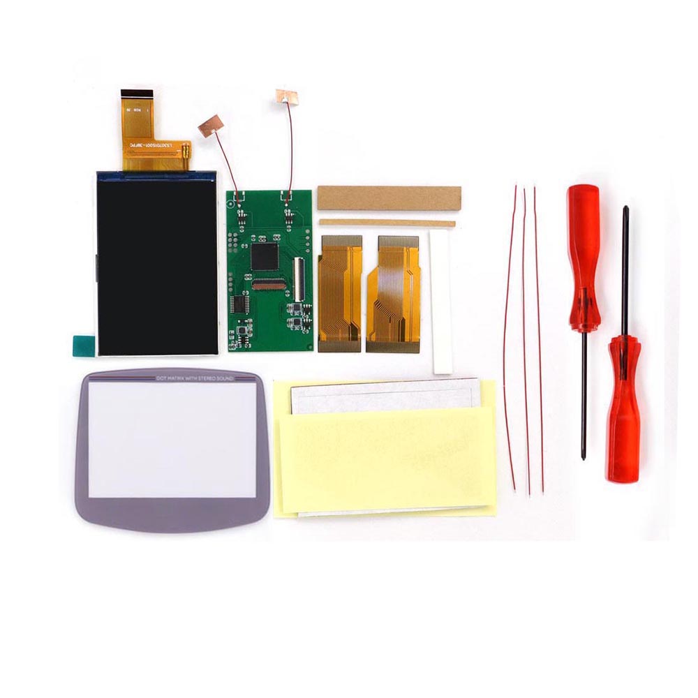GBA V5用 ドロップインバックライトLCDキット 3.0 - Lcd Screen Arcade のレビューと価格