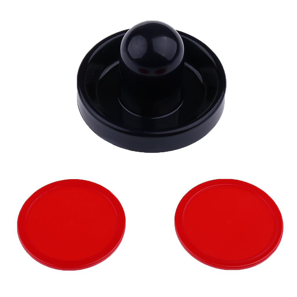 エアテーブルホッケープッシャーとディスク6個セット ABS製 - Air Hockey Table のレビューと価格