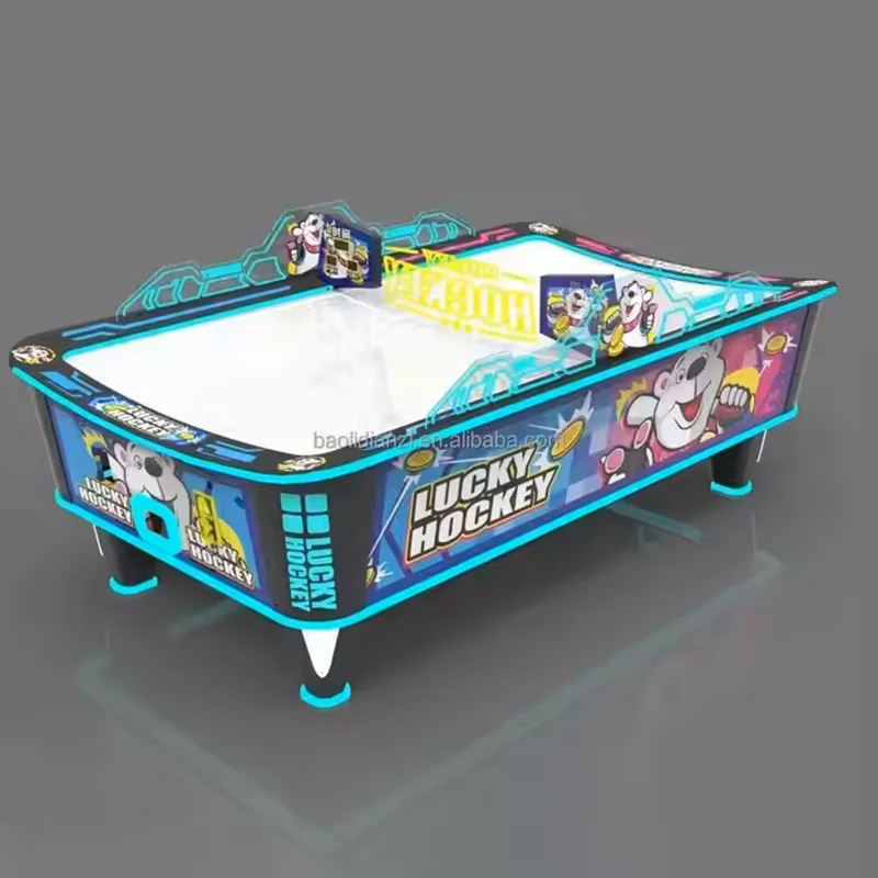 最新の電動屋内エアホッケーアーケードマシン、コイン式スタース - Arcade Games & Vending Llc のレビューと価格