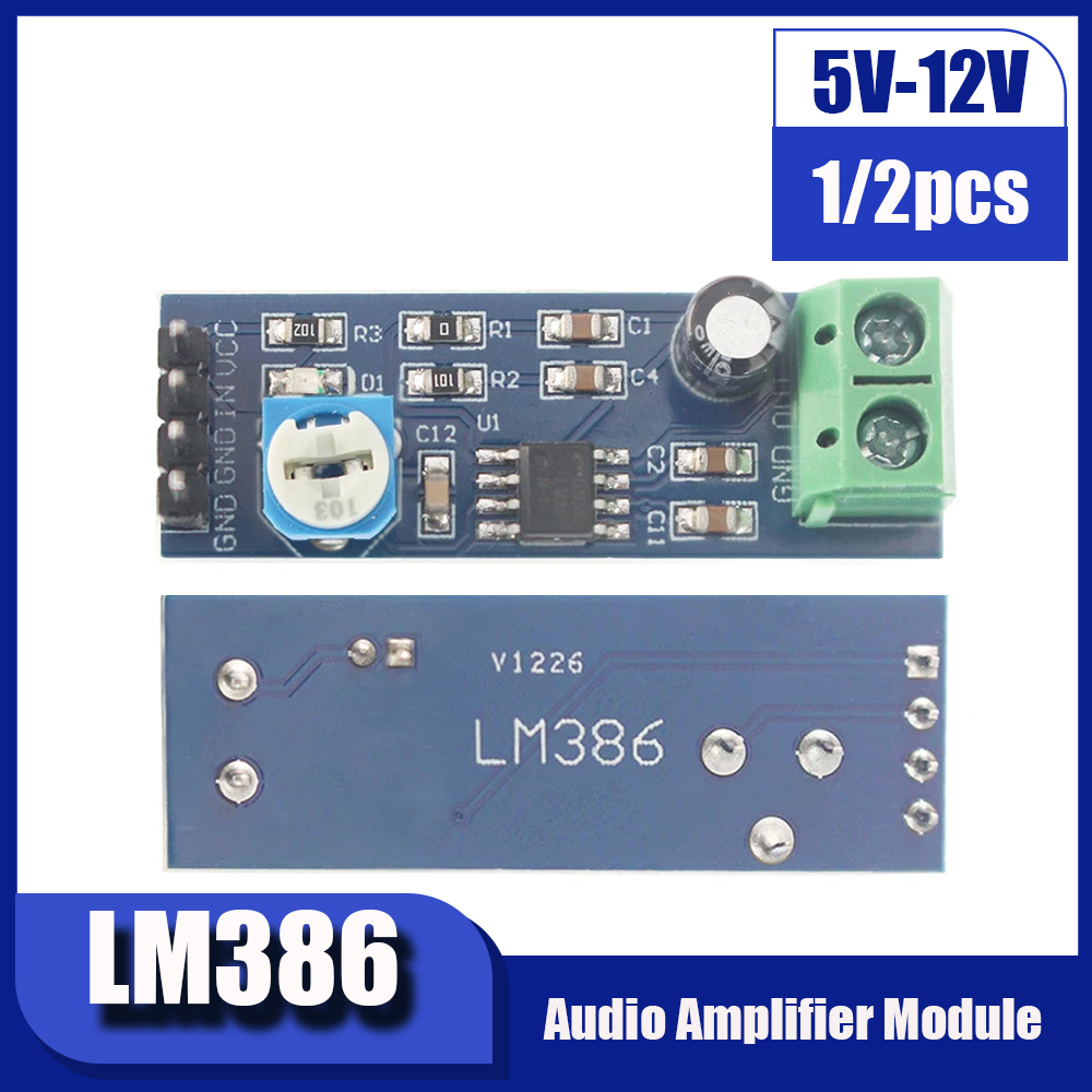 1/2 個 LM386 オーディオパワーアンプモジュール 2 - Arduino Vending Machine Project のレビューと価格
