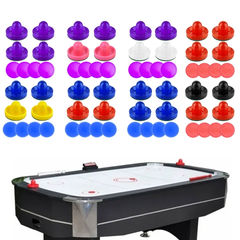 エアホッケープッシャーとエアホッケーパドルの交換用パック、ゲ - Air Hockey Table のレビューと価格