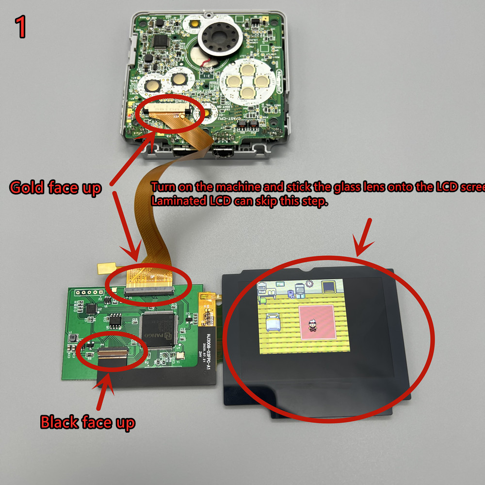 新しい3.0インチオリジナルサイズIPS高輝度LCDスクリー - Lcd Screen Arcade のレビューと価格