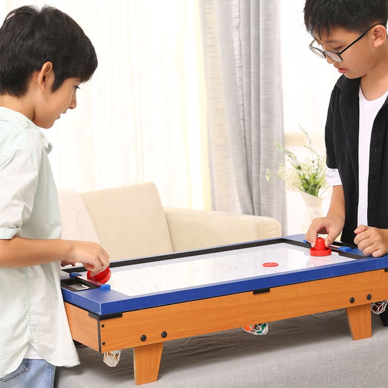 4 in 1ミニゲームテーブル、プール、ビリヤード、エアホッ - Air Hockey Table のレビューと価格