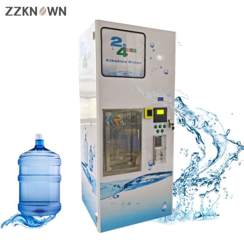 カスタマイズ可能な氷と水の自動販売機、現金とQRコードで支払 - Vending Machine Qr Code のレビューと価格