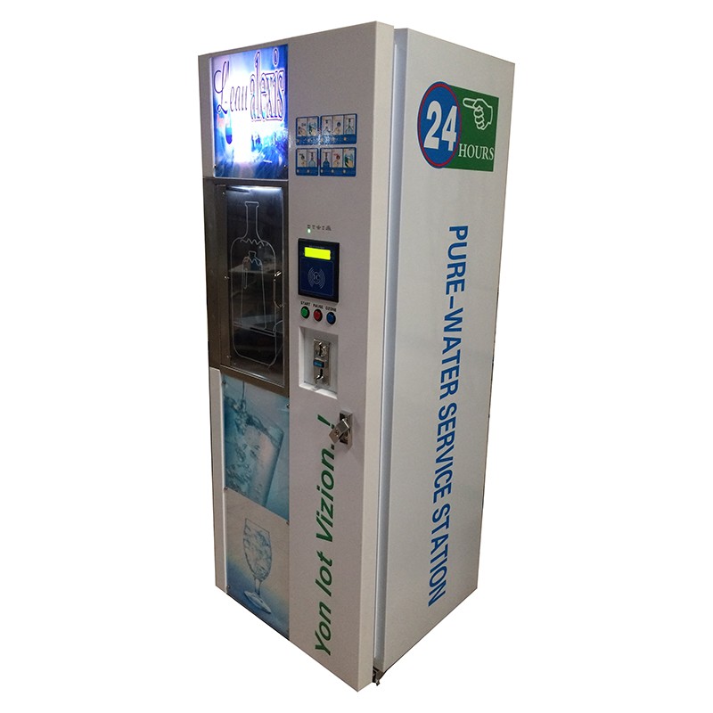 カスタマイズ可能な氷と水の自動販売機、現金とQRコードで支払 - Vending Machine Qr Code のレビューと価格