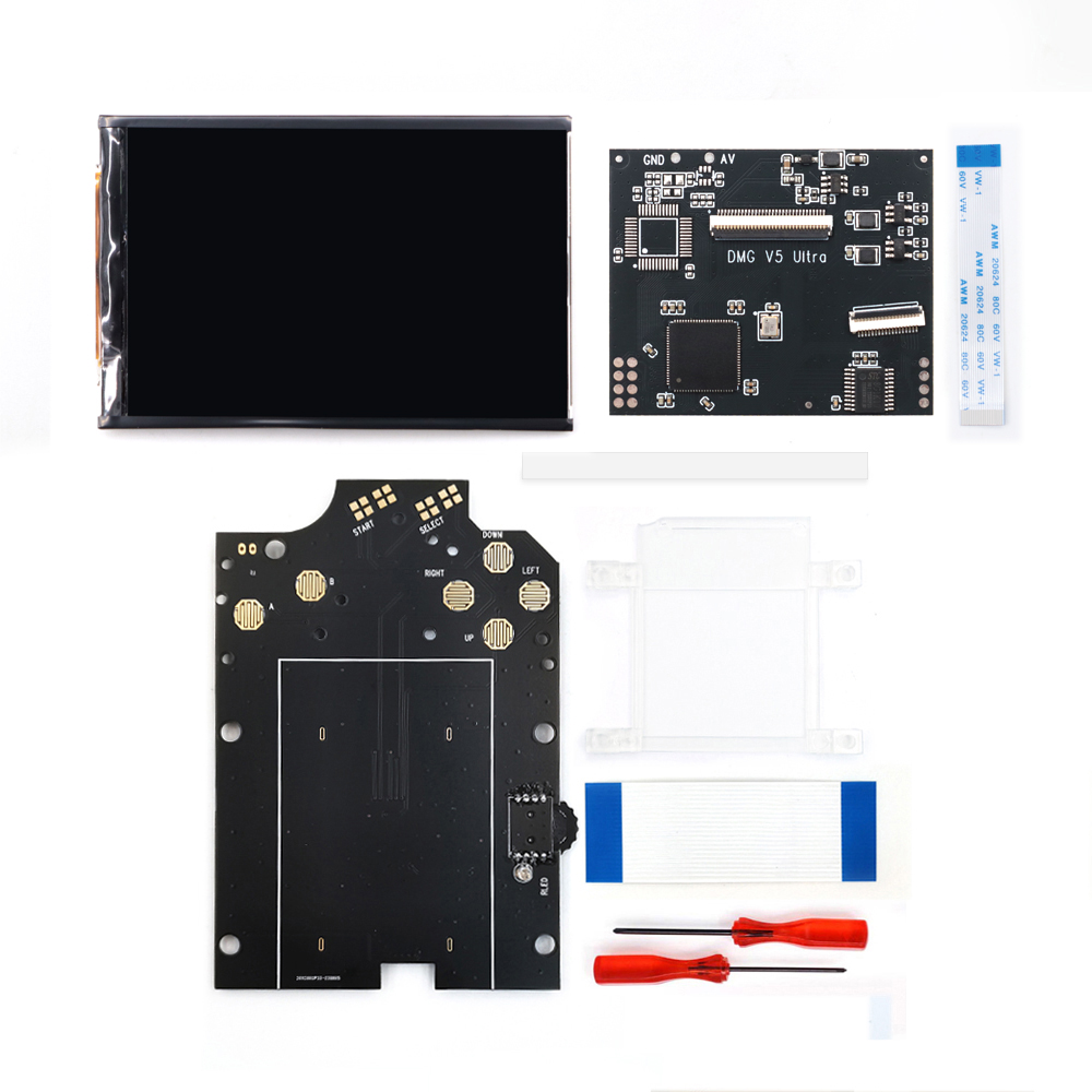 36色変更モード搭載RIPSスクリーン GBO DMG V5 - Lcd Screen Arcade のレビューと価格
