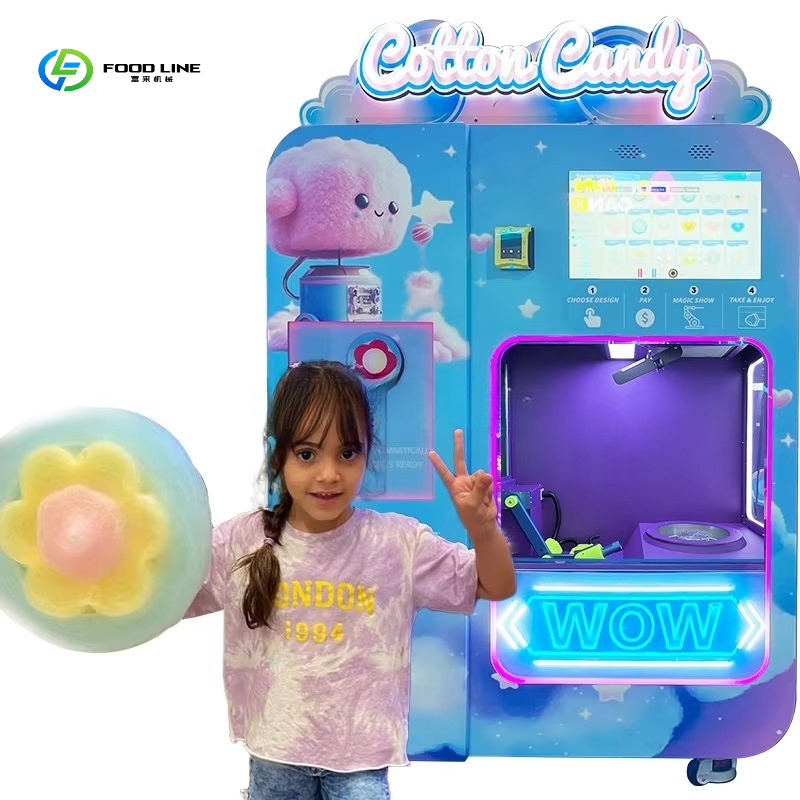 カスタマイズ可能な人気商品全自動綿菓子製造機、業務用セルフサ - Candy Floss Machine のレビューと価格