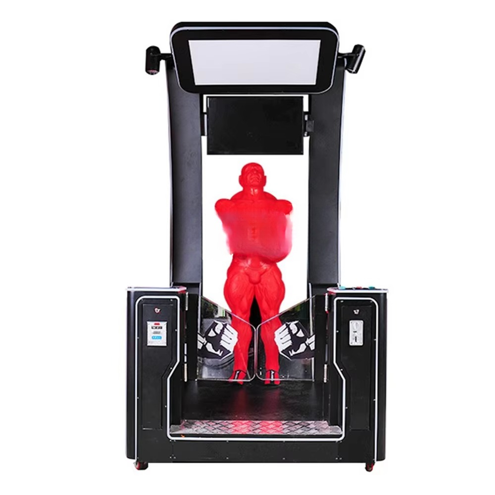 遊園地自動電動コイン式ワンパンチビッグパンチボクシングトレー - Boxing Machine Arcade のレビューと価格