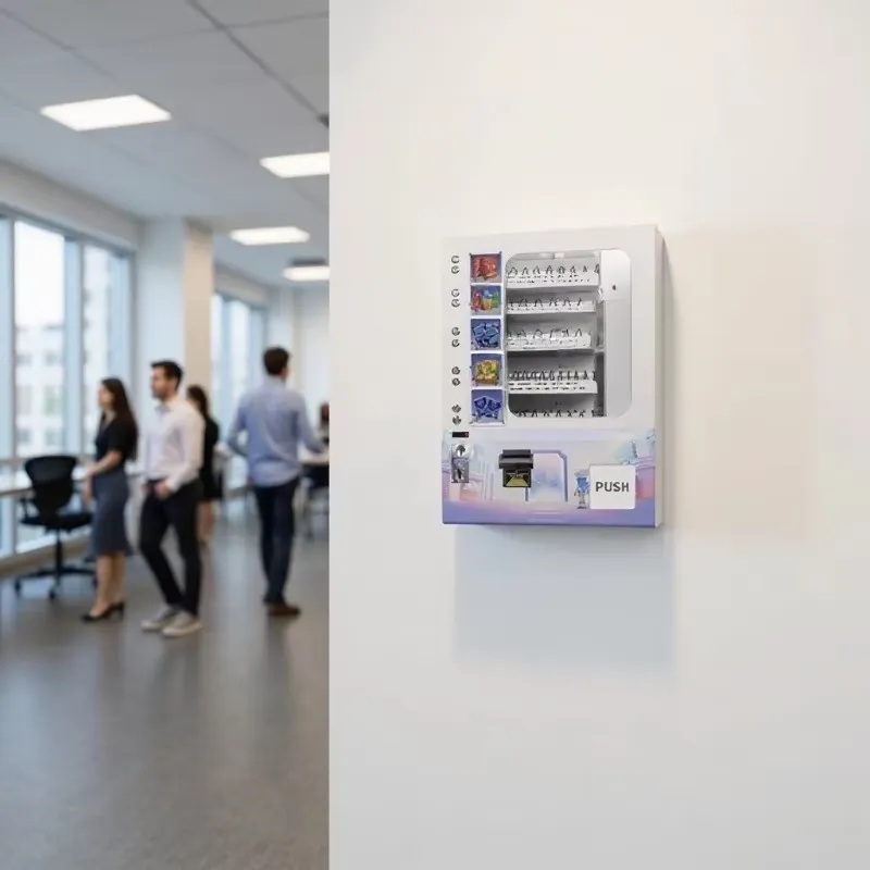 チョコレートバー袋詰め自動販売機QRコードスナックドリンク卓 - Vending Machine Qr Code のレビューと価格