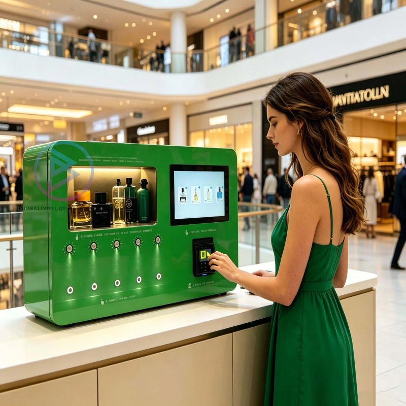壁掛け式コロン自動販売機　カスタマイズ可能　5x100ml香 - Open Vending Machine のレビューと価格