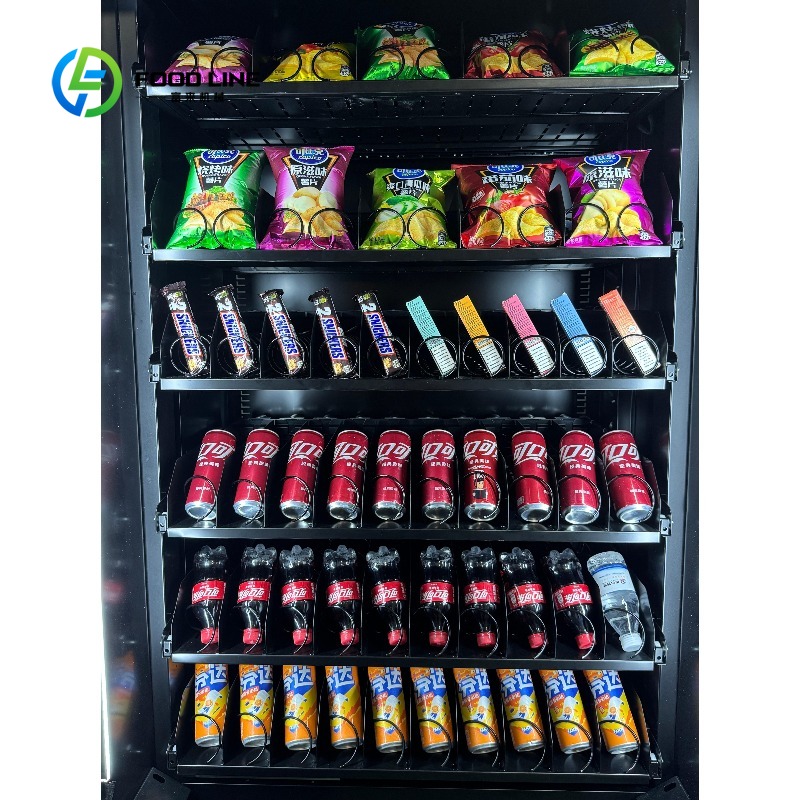 カスタムOEM ODMスナックドリンク自動販売機、狭幅冷蔵デ - Open Vending Machine のレビューと価格