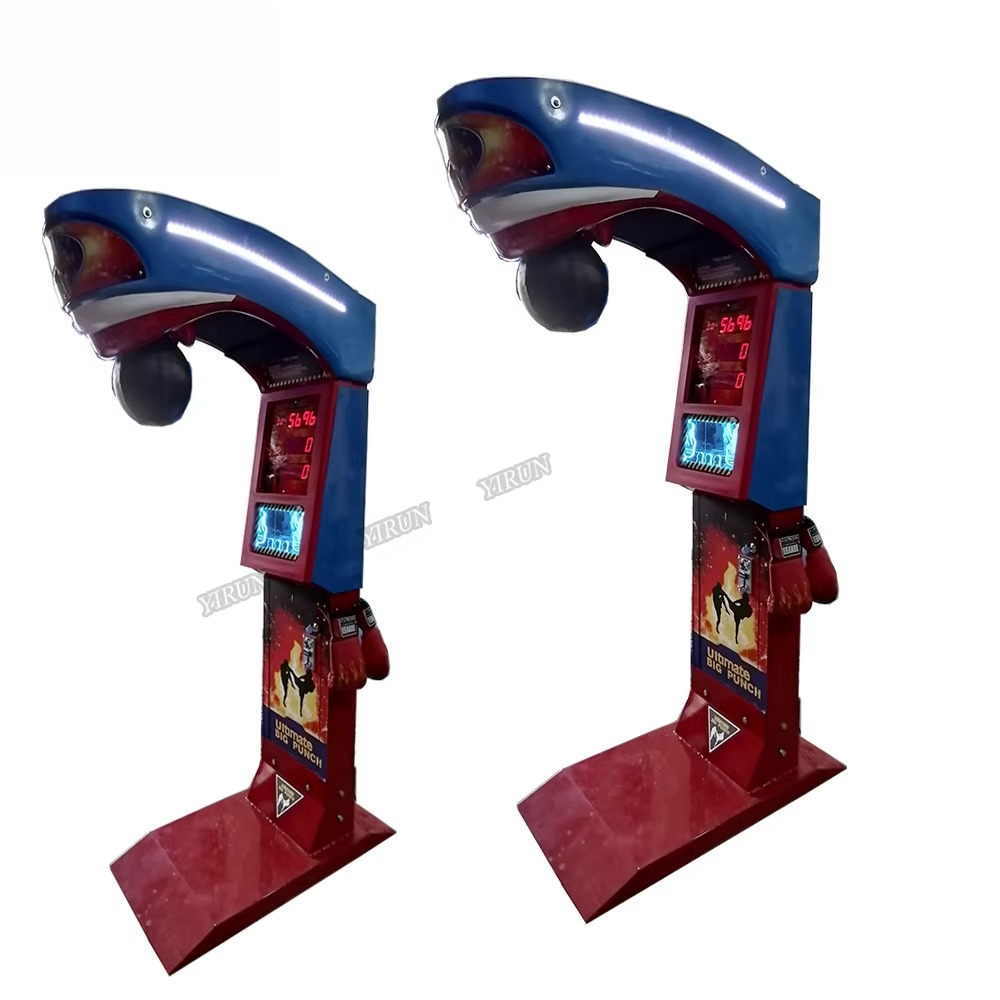 コイン式アーケードボクシングゲーム機 220V 電子ハンマー - Boxing Machine Arcade のレビューと価格