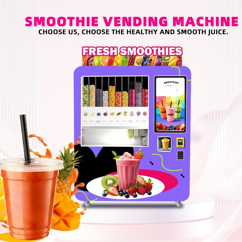 2026年プロ仕様革新的全自動スムージー自動販売機DIYメー - Vending Machine Qr Code のレビューと価格